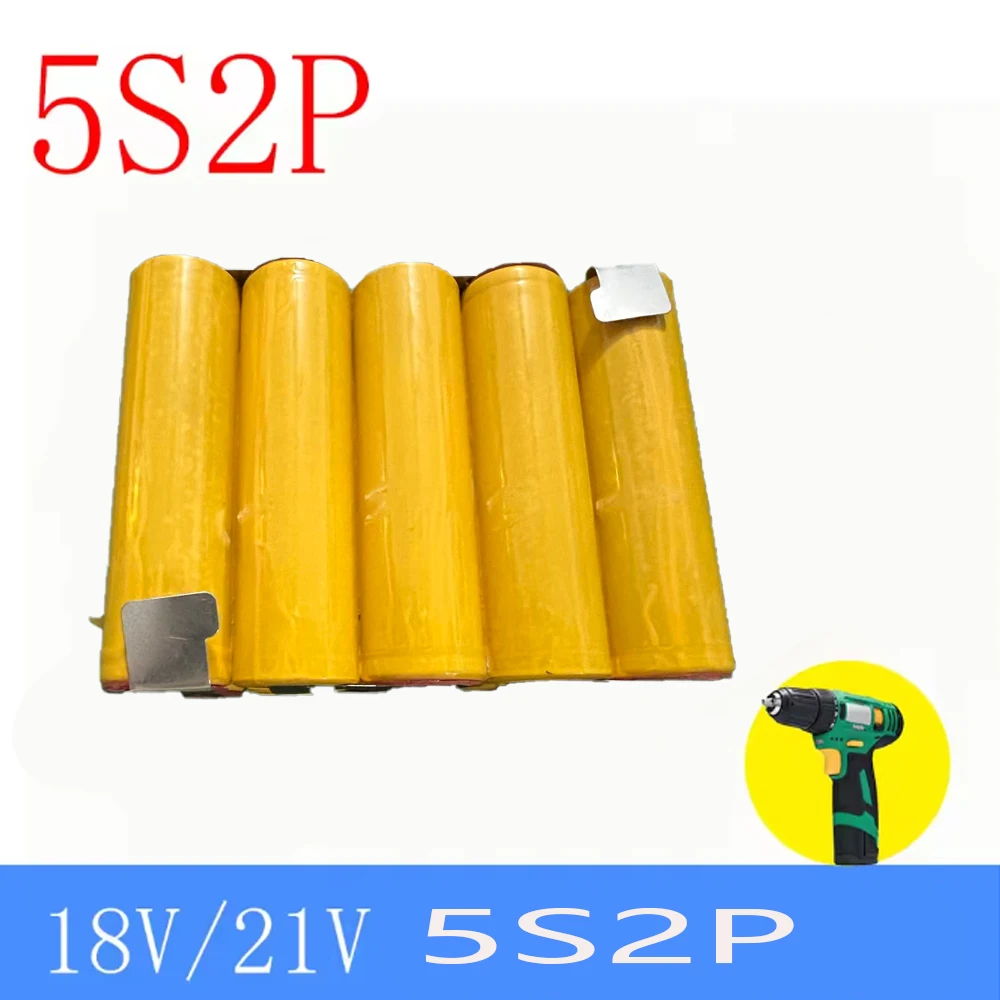 

5S2P 18V/21V MJ1 battery pack 18650 battery for 18V screwdriver battery