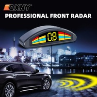 Professional Front Parking Sensor Kit Auto Car Prefix Parktronic Vehicle Assistant System Buzzer Alarm Volume Not Backup Radar