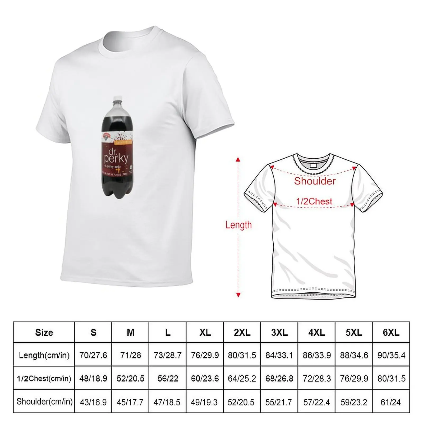 dr perky T-Shirt Water Resistant Casual T-Shirt