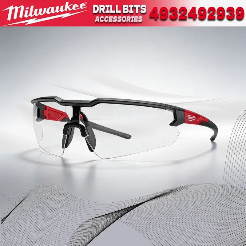 Milwaukee 48-73-2000 Goggles, Transparent Safety Glasses, Power Tool Accessories Milwaukee Tools 48-73-2000A
