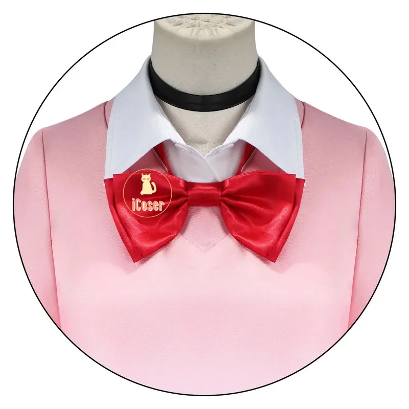 25COSAnime Dandadan مومو Ayase تأثيري حلي شعر مستعار فستان زي مدرسي أقراط المختنق حفلة الهالوين للنساء الفتيات iC