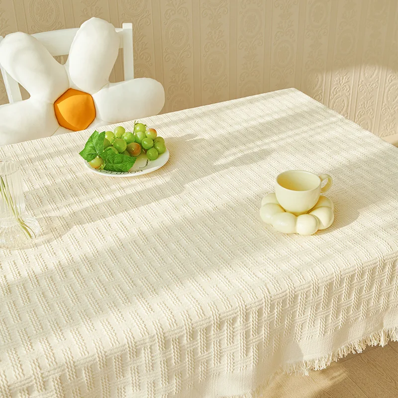 Lace tablecloth coffee table cover cloth high-grade home round tablecloth table cloth tablecloth