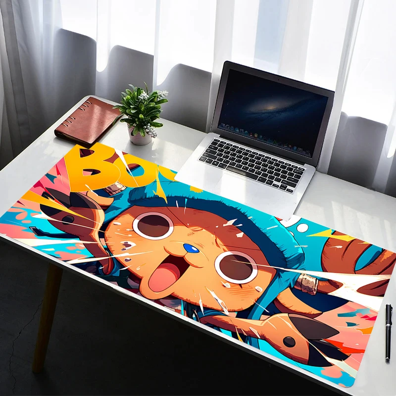 

Mouse Pad One Piece Tony Tony Chopper Computer Gamer PC Accessories Mousepad Rubber Non Slip Desk Mat Laptop Gamer Keyboard Pad