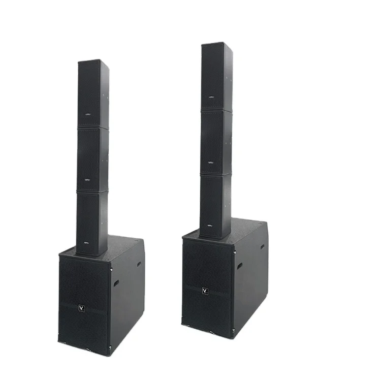 Made in China Micro Line Array Speaker Pack 5 inch Micro Power Line Array Built-in Active Line Array Speaker digital signal