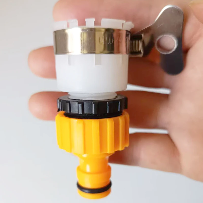 Durable Universal Water Faucet Adapter Plastic Hose Fitting Quick Connect Fitting Tap For Car Washing Garden Lrrigation Fittings