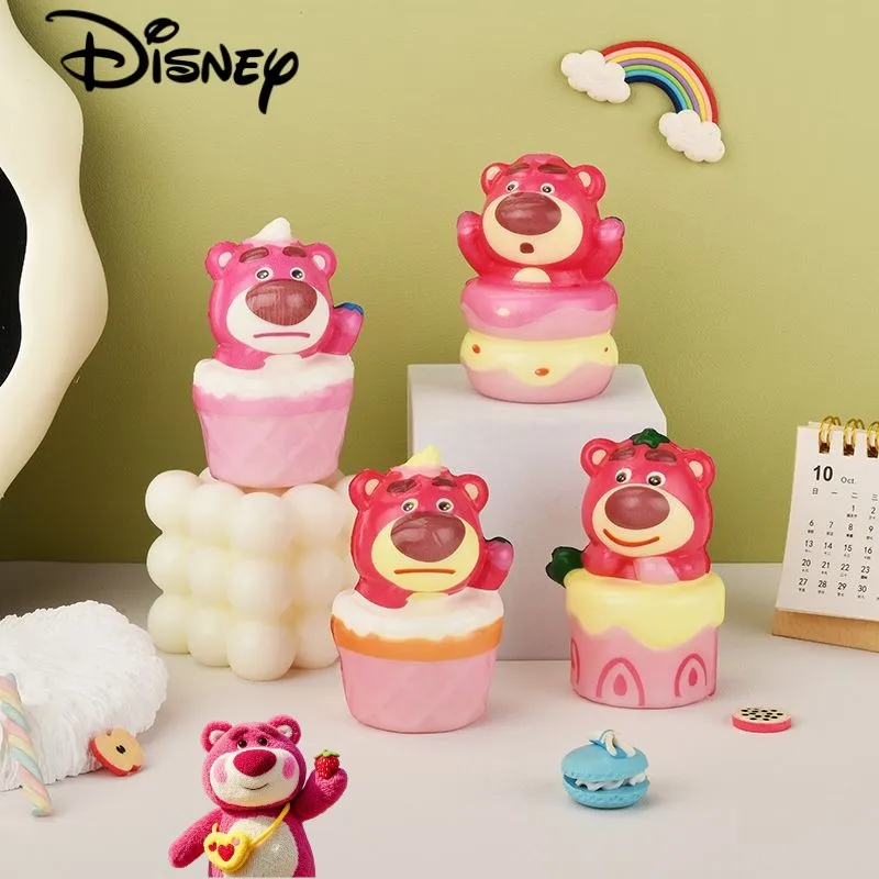 

Disney Lotso Children's New Cute Cartoon Creative Doll Model Rebound Decompression Vent Artifact Toy Ornament Holiday Gifts