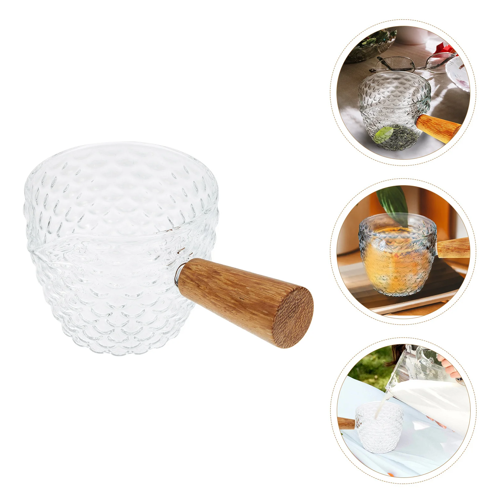 

Premium Glass Espresso Syrup Pitcher Small Milk Jug for Coffee Latte Art Home Cafe Bar Supplies Espresso Shot Glass