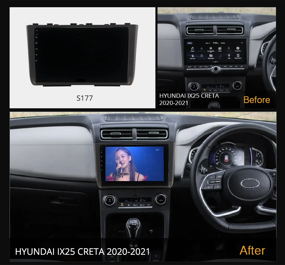 Ownice K6 + 2K 10.36 360 for Hyundai Creta 2 IX25 2021 Car Radio Multimedia Video Player Stereo GPS Android 12 No 2din 2 Din DVD