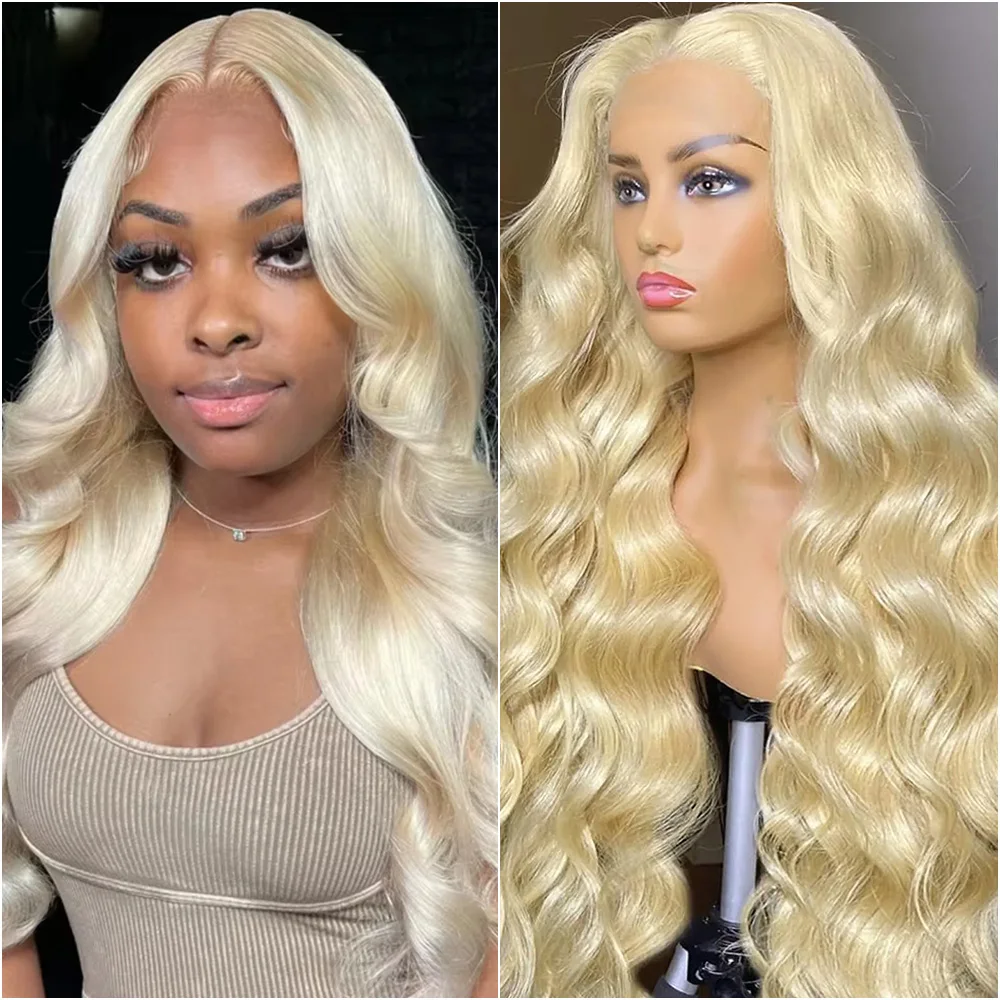 

13x4 13x6 HD Прозрачный парик фронтальной части шнурка 40 дюймов 613 Медовый блондин Объемная волна Кружева спереди Бразильские парики из человеческих волос для чернокожих женщин