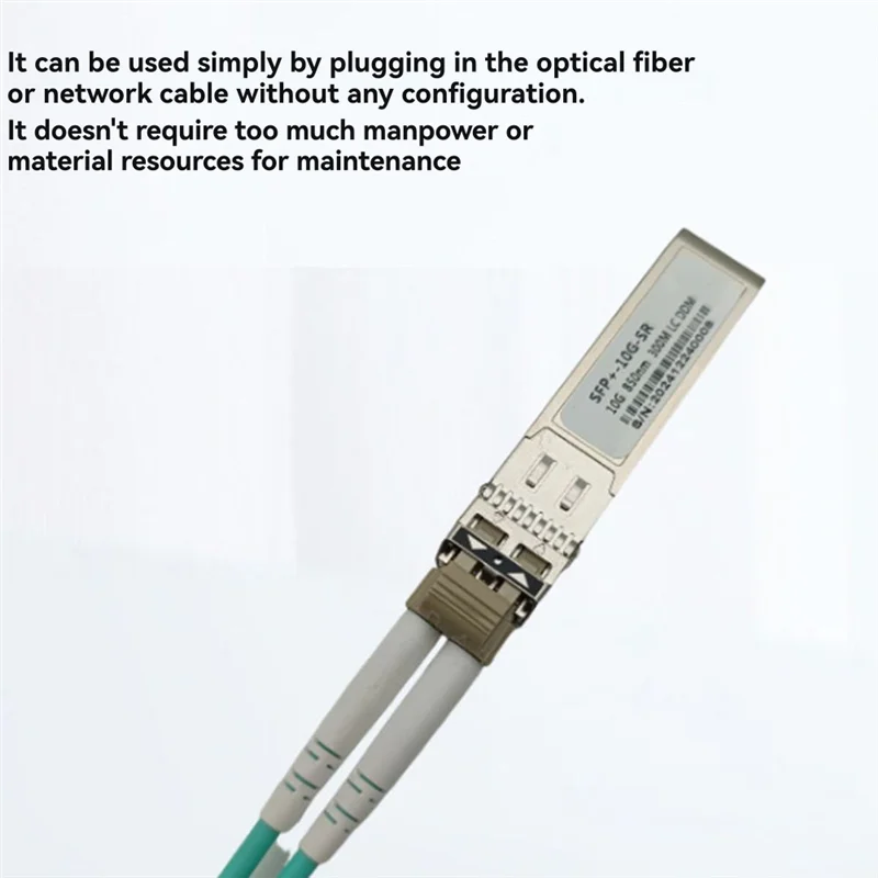 B44C SFP-10G-SR 10G SFP + Module LC Duplex multimode 850Nm 300M compatibilité complète pour commutateur /Mikrotik/Huawei