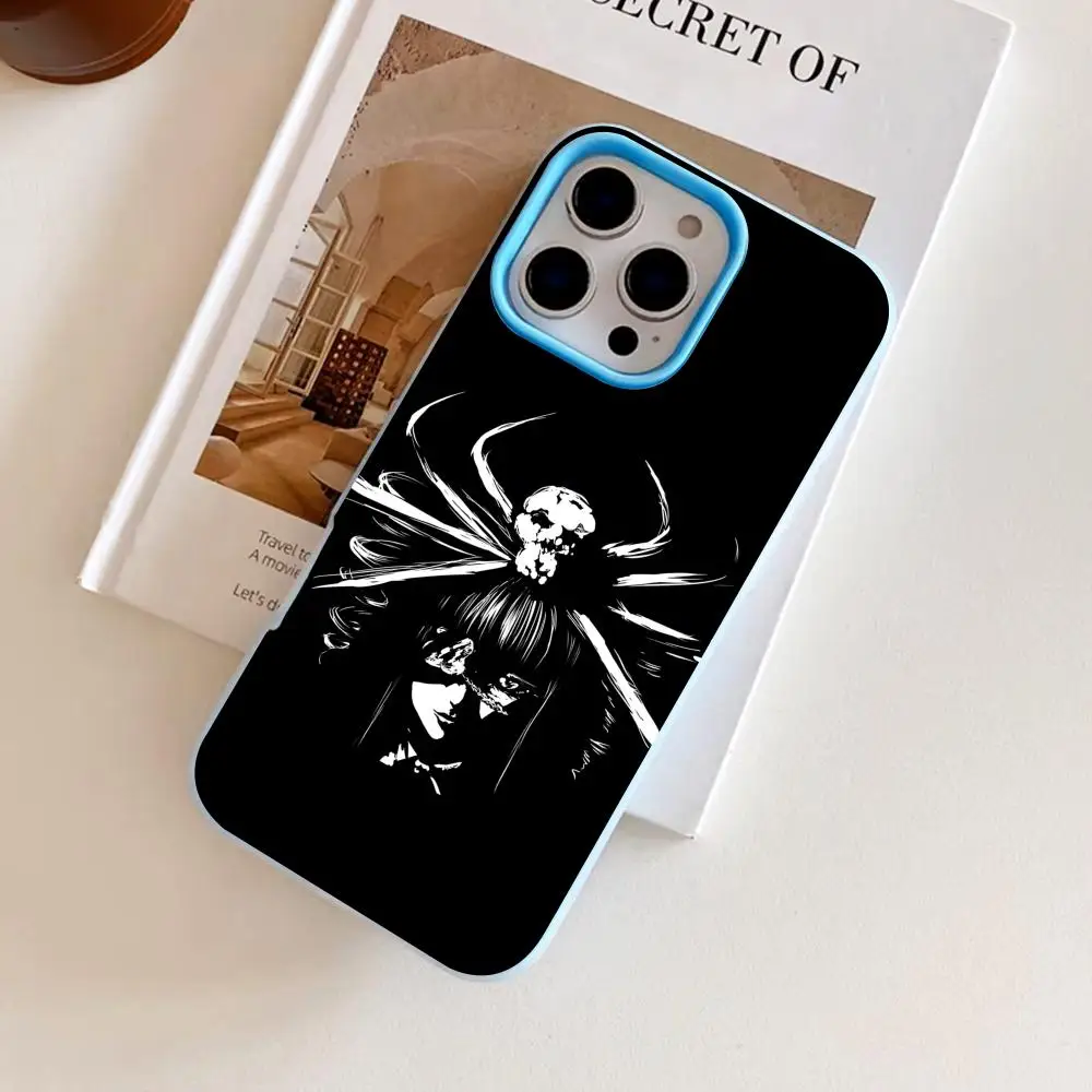 

Katen Kyokotsu Jelly Double layer Light Blue Mobile Phone Case for iPhone 17 16 15 14 13 12 11 Air Pro Max Plus Protective