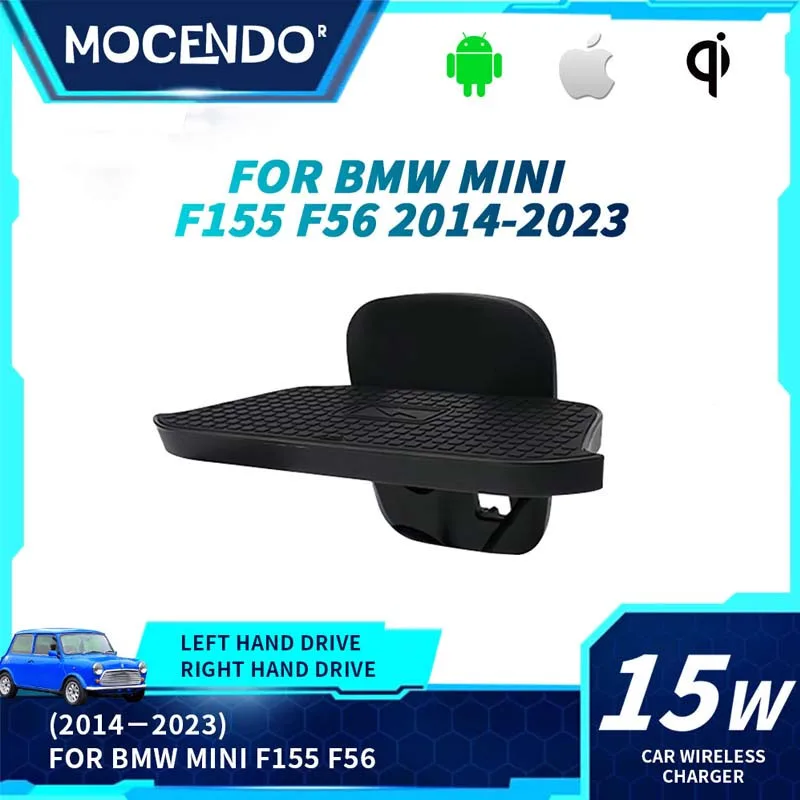 For BMW Mini Cooper S Hatch F55 F56 2017-2023 Dashboard Car Holder Quick Wireless Charger Accessories Component for Vehicle