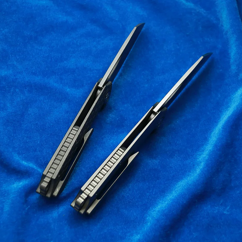 Eutsler محايد التيتانيوم مقبض السيراميك تحمل جيب EDC أداة أدوات المطبخ هانت التخييم 154 سنتيمتر سكين للفرد في الهواء الطلق