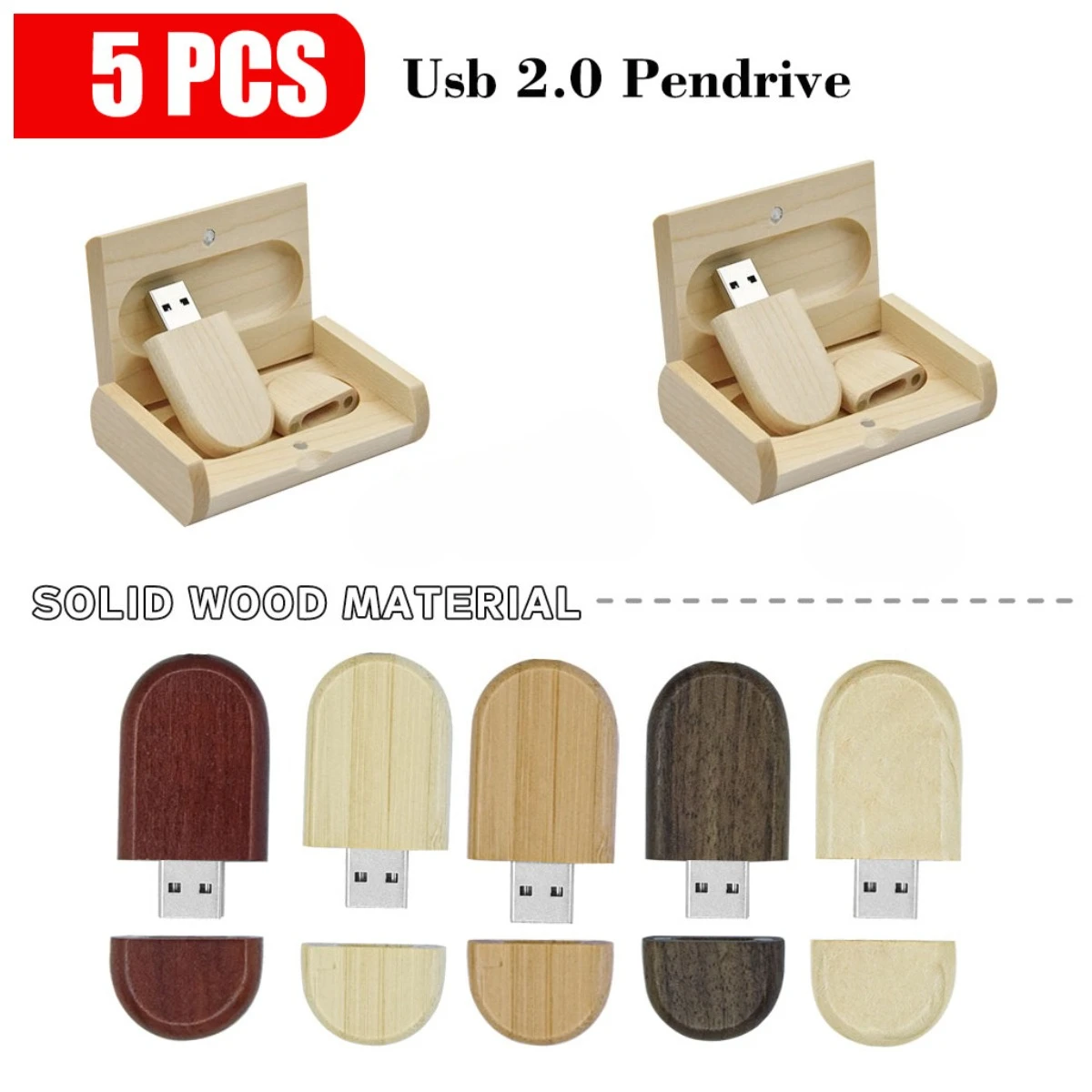 

5 шт./лот (с возможностью нанесения логотипа) USB-флешка 2.0, деревянный флеш-накопитель 4 ГБ, 8 ГБ, 16 ГБ, 32 ГБ, 64 ГБ, 128 ГБ, подарок на свадьбу