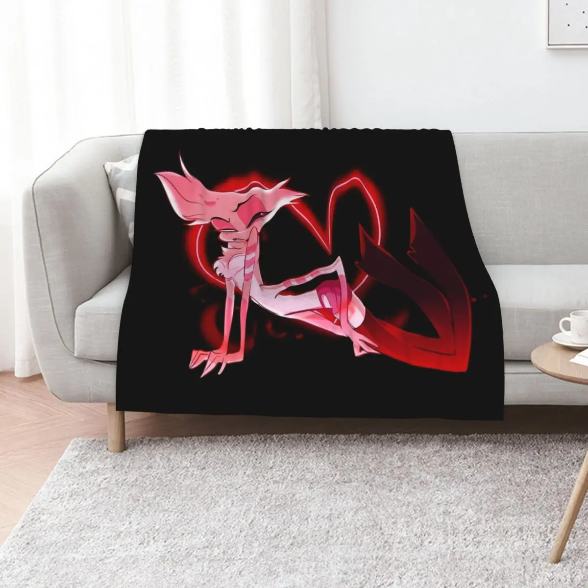 addict w/ heart Throw Blanket Blankets For Baby decorative Luxury Brand Personalized Gift warm winter warm for winter Blankets