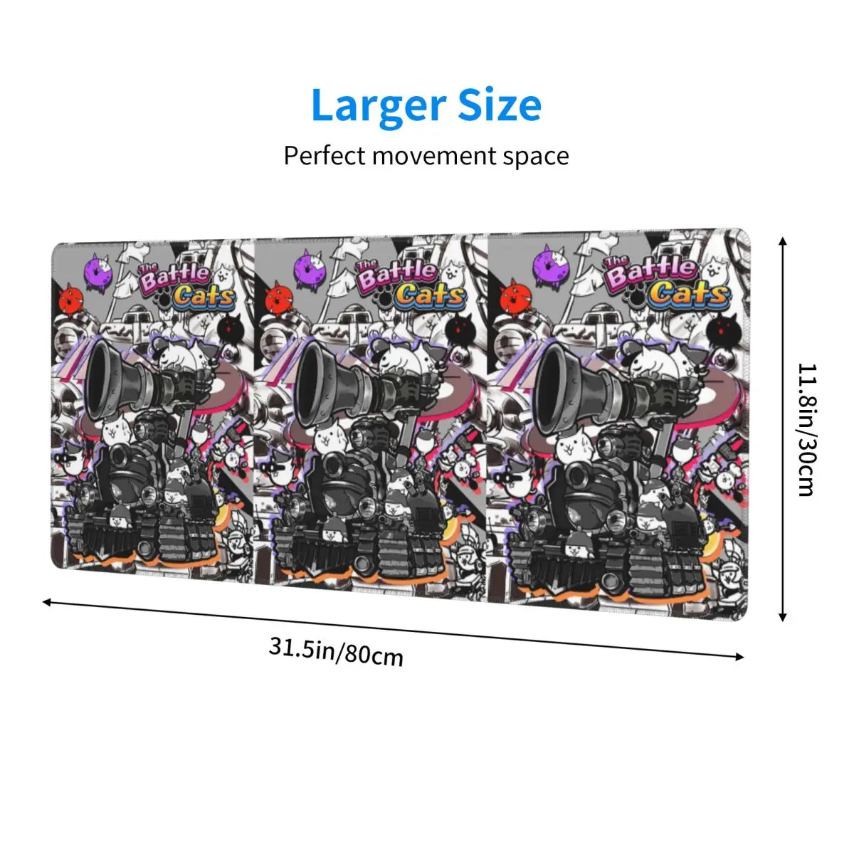 Battle Cats Siege Engine Large Mouse Pad Computer Keyboard Mouse Mat Gamer PC Laptop Desk Mat Office Accessories Table Mats