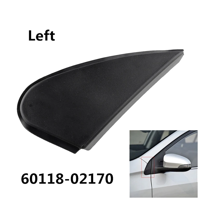 1쌍 백미러 삼각형 펜더 코너 커버 60118-02170 6011702170   Toyota Corolla 14-18 창 삼각형 패널-T45C용