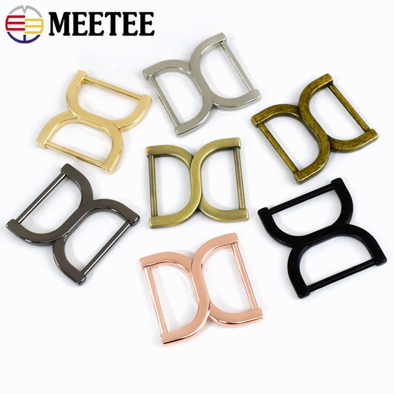 20-100Pcs Metal Strap Buckles for Bag Handbag Chain Hooks 25mm Ring Clasp Webbing DIY Hardware Leather Accessoriess