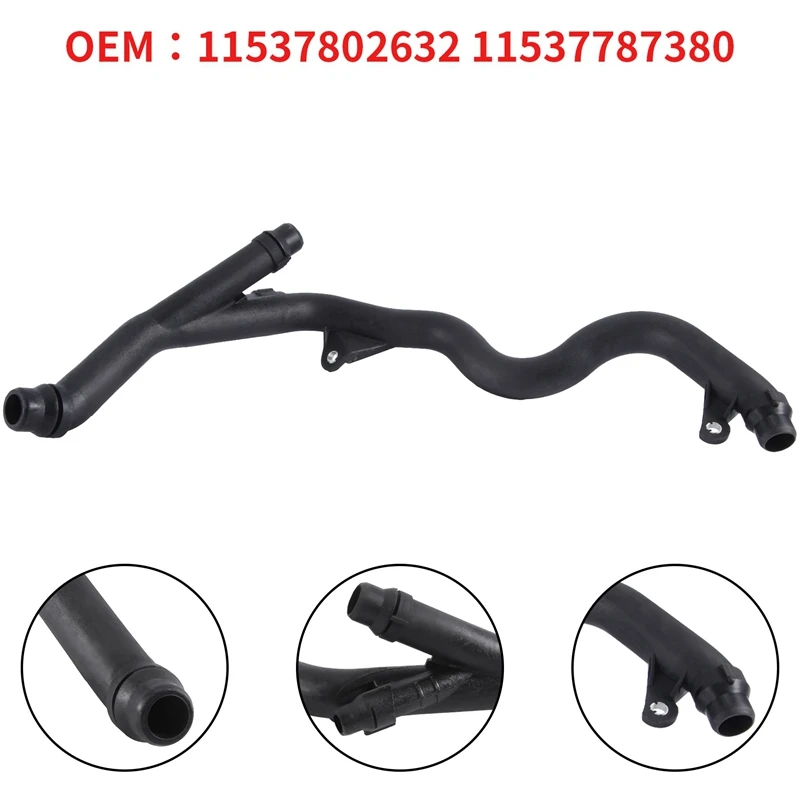 11537802632 11537787380 Cooling System Water Pipe Diesel Heater Return Connection Hose For BMW 1 3 5 6 X3 X5 Replacement