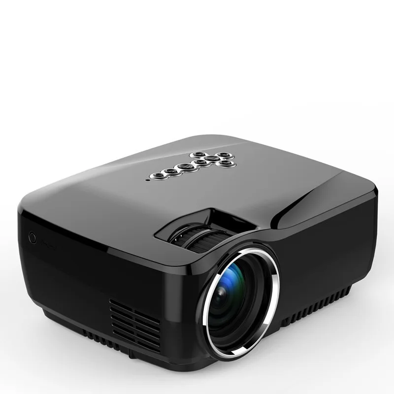 NEW 4 inch Projector Screen Home Multimedia Wireless Bluetooth 3D Office Home Theater Projector with English manual