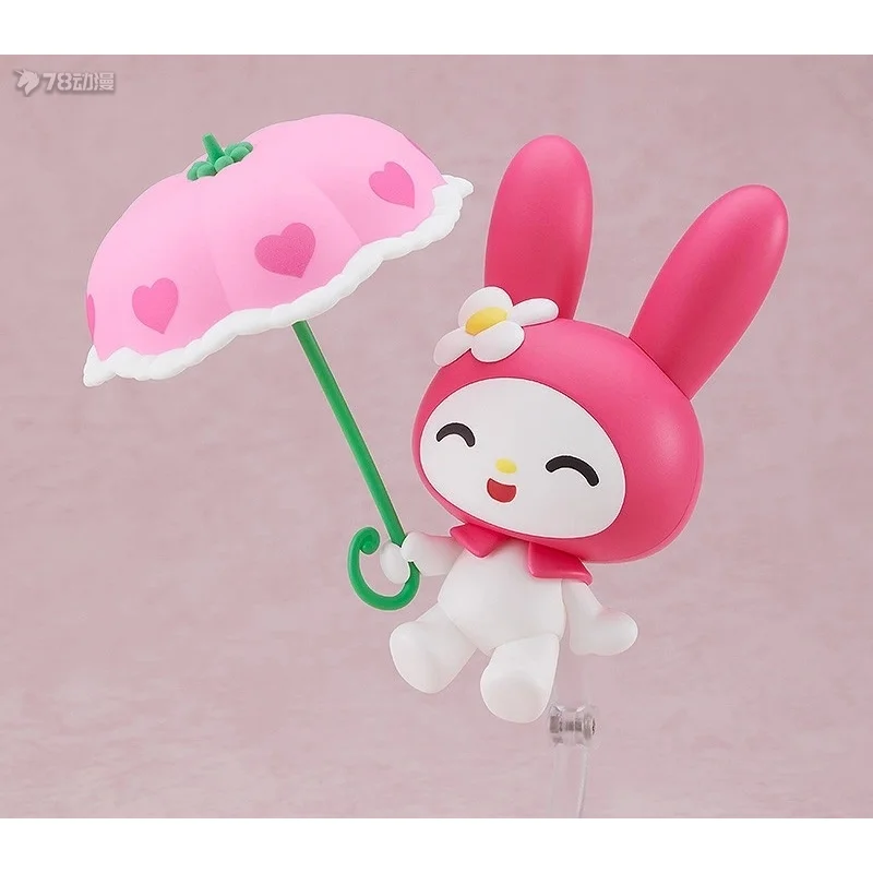 Oryginalna seria Nendoroid GSC Sanrio Melody ＆ Kuromi Wyprzedaż Anime Model do Składania Kolekcjonerskie Ozdoby Prezenty dla Chłopców