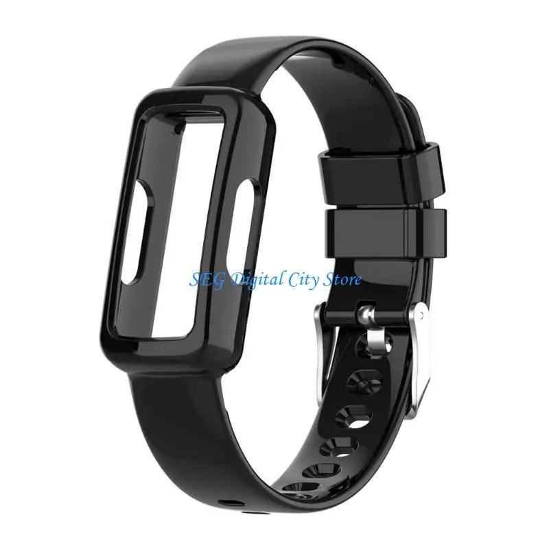 

U75B For Inspire3 Watch Band Clear Transparent Clear Watch Band Soft Silicone Sports Bands for Inspire3