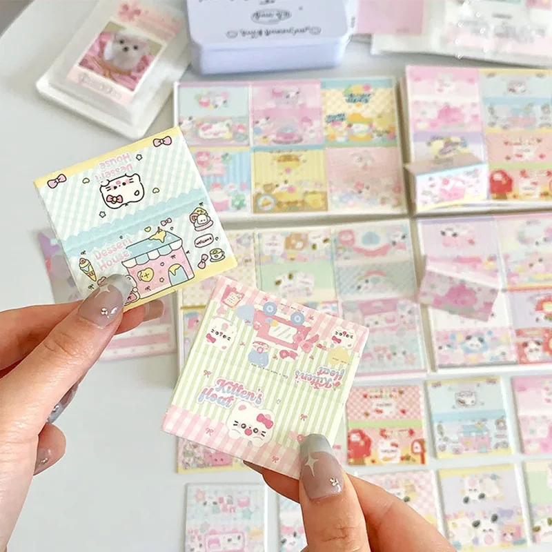 Customized. Chuck Customized Paper Label Printing Japanese Ornament Stationery Food Exquisite Packaging Card Pattern