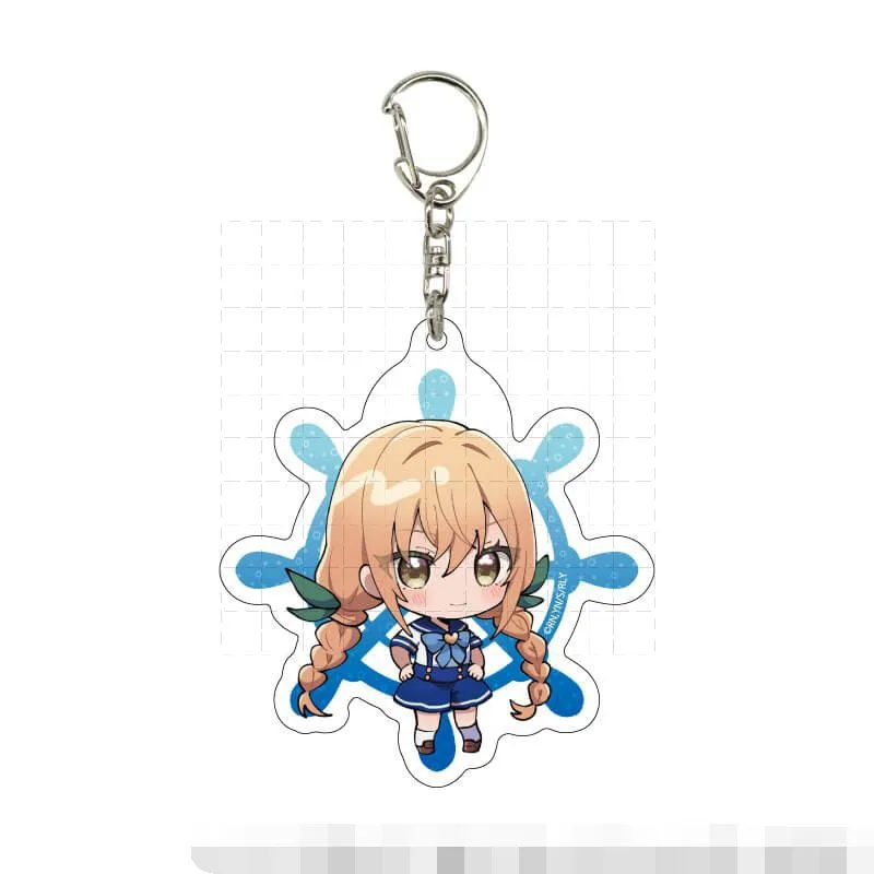 Jeu Hanazono Hakari Inda Karane Yakuzen Kusuri Eiai Nano Yoshimoto Shizuka porte-clés poupée Anime acrylique porte-clés pendentif cadeau