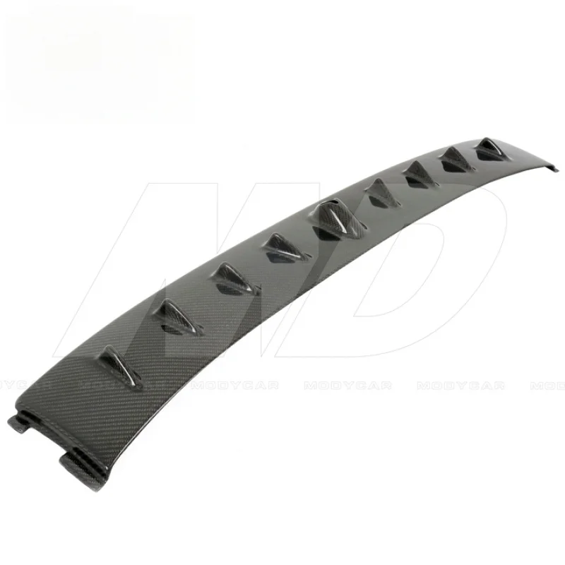 for  Mitsubishi Lancer Evolution Evo 7 8 9 2001-2007 Volte Style Carbon Fiber Generators Shark Fin Rear Roof Spoiler