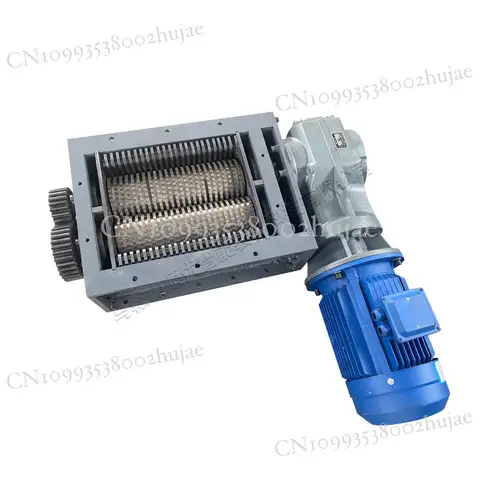 Shredder Chassis Plastic Straw Dining Kitchen Garbage Metal Biaxial Crusher Single Axle Crusher Small Shredder
