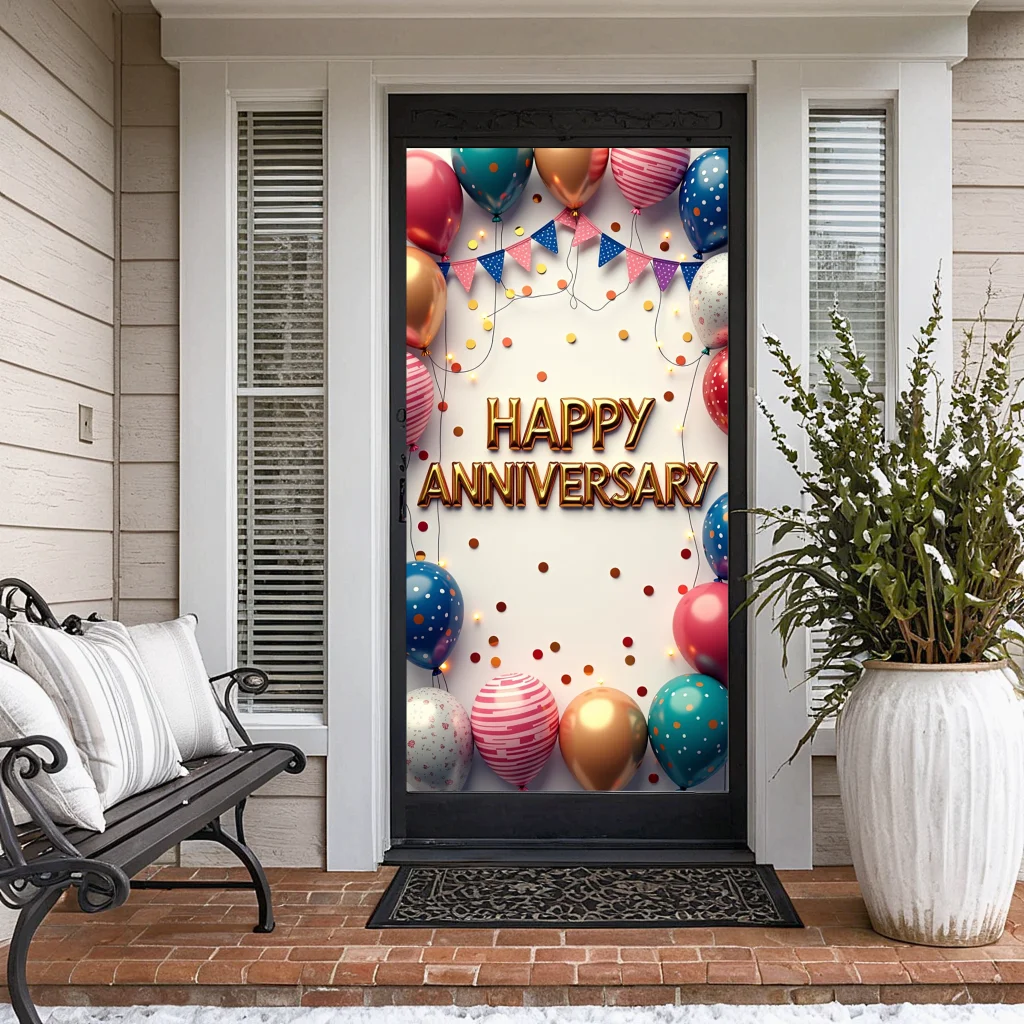 Durable Indoor Decoration Eye-Catching Large Size Reusable Balloon Decor Festive Backdrop for Celebrations