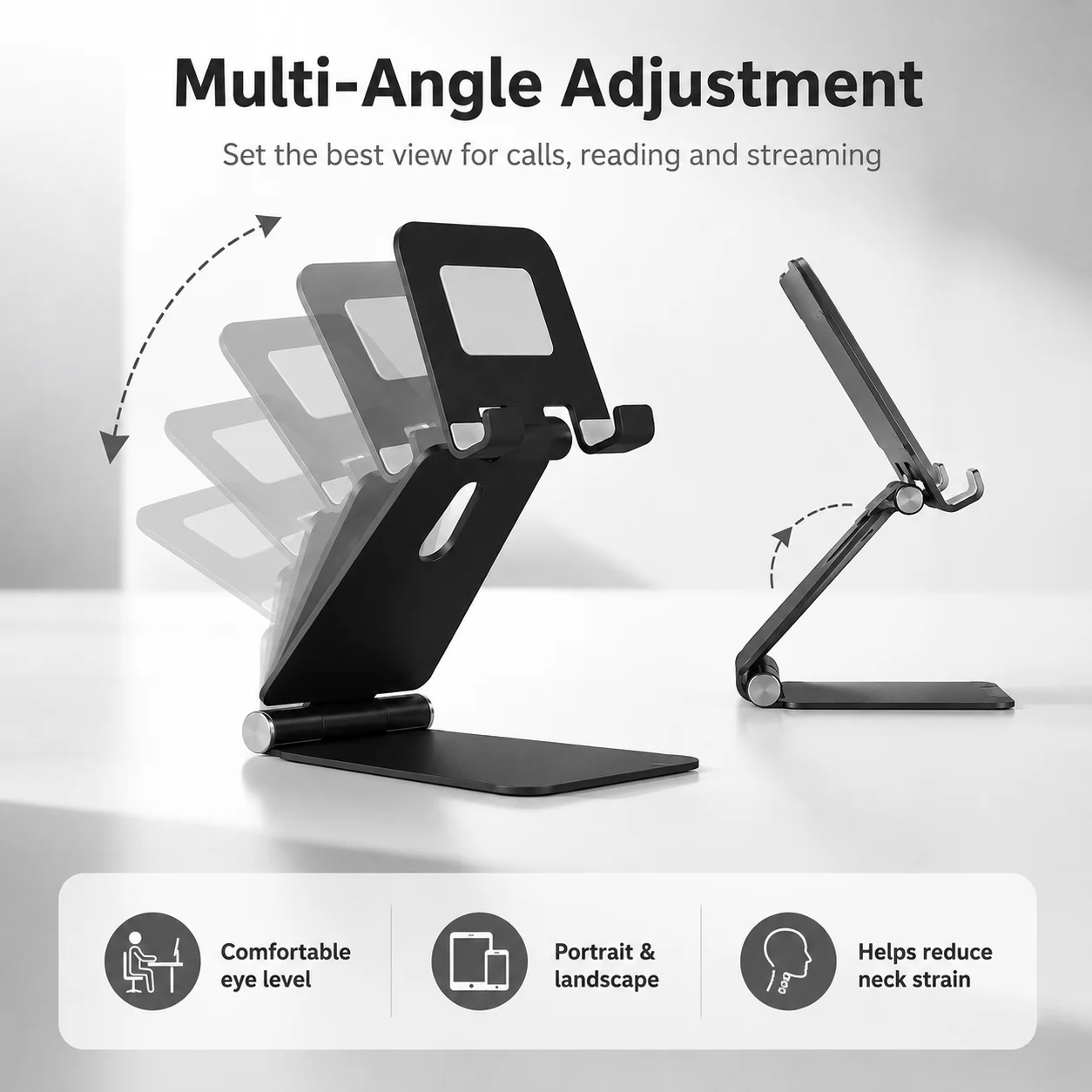 Verstelbare 2-in-1 tablet- en - Home Office Call Center recensie en prijs