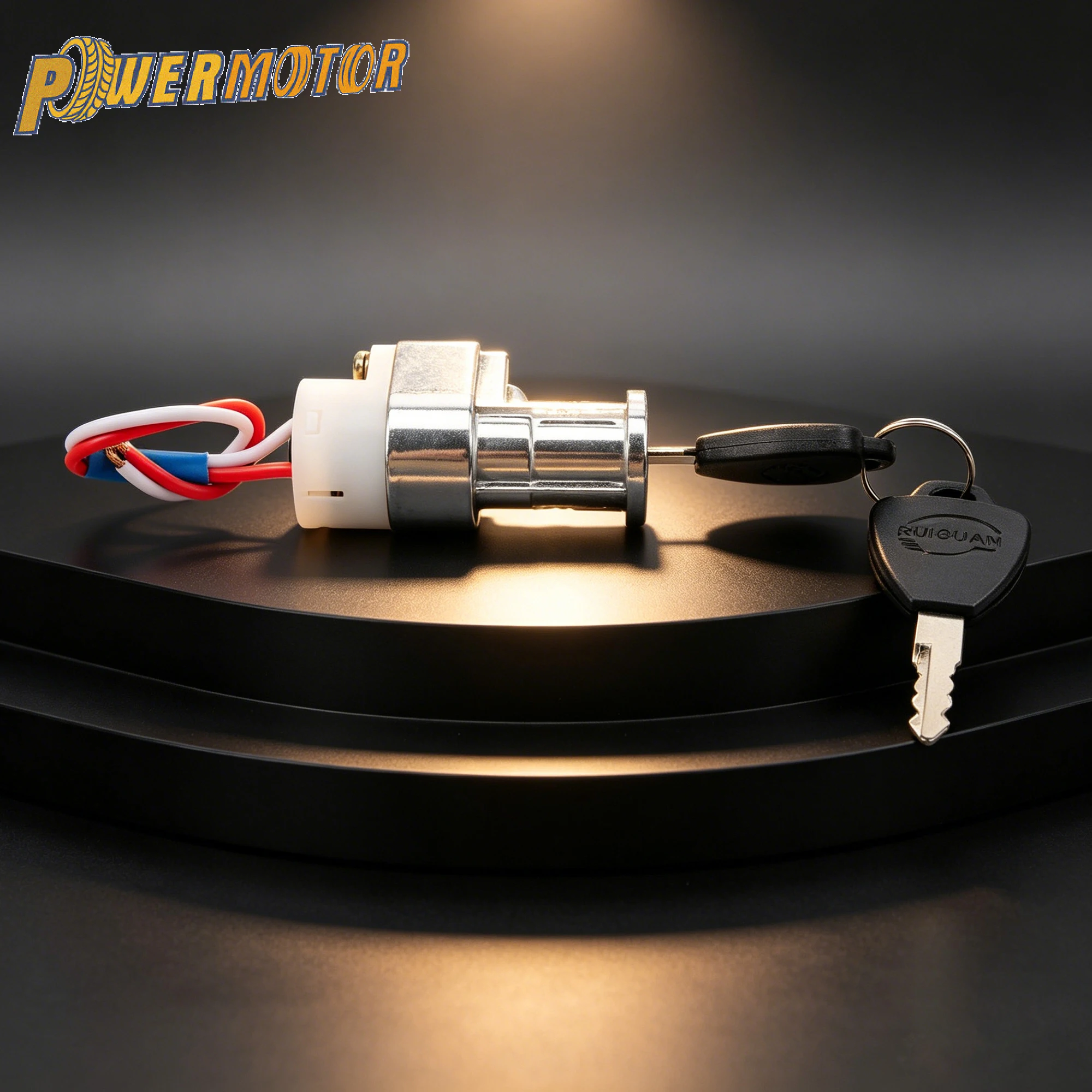 

Motorcycle Mini Ignition Key Power Supplies Lock Set For Zongshen Lifan Loncin Jialing Scooter E Bike 2 Keys Replacement Parts