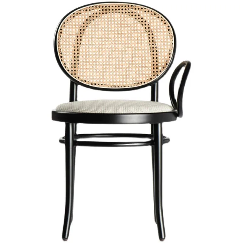 

Household dining chair light luxury post-modern designer simple single retro dining table chair