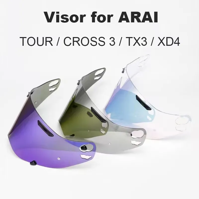 

Визор для мотоциклетных шлемов ARAI TOUR CROSS3 TX3 XD4, защитный экран для шлема CROSS3, ветрозащитное стекло, мотоаксессуары