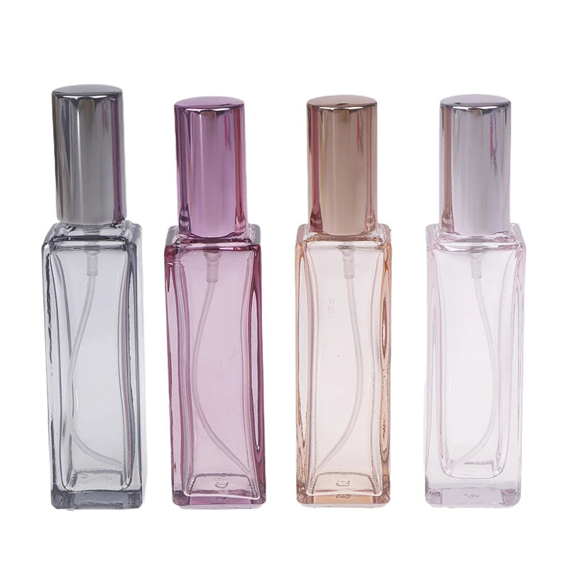 20ml Refillable Perfume Bottle Portable Glass Spray Bottle Travel Empty Cosmetics Liquid Container Mini Atomizer Dispenser