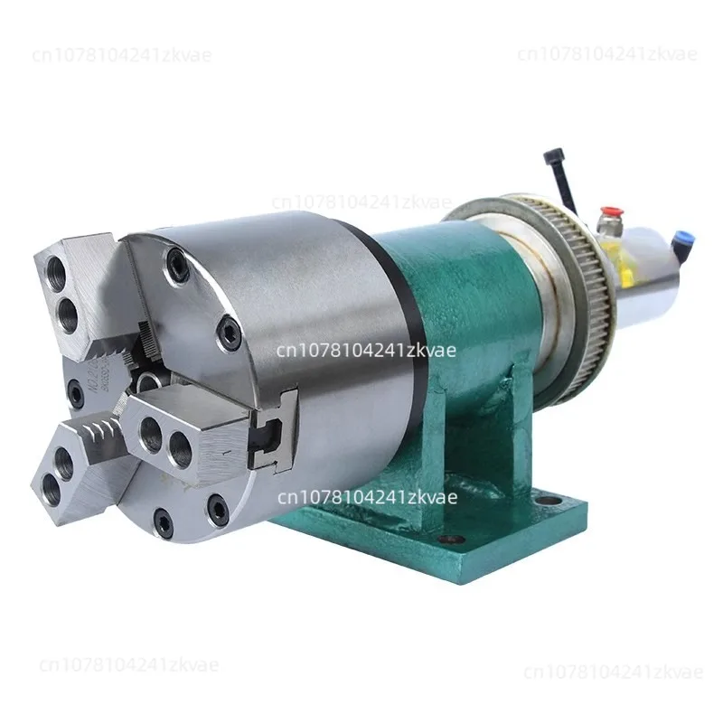 Lathe spindle pneumatic rotary chuck fully automatic numerical control three-jaw power head 160200 welding head