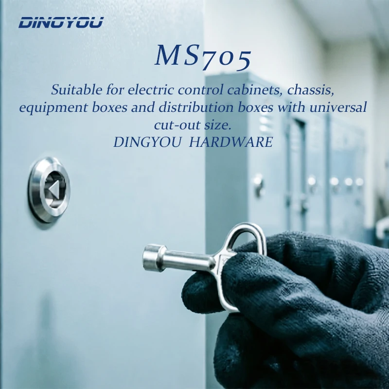 304‑stainless‑steel medical cabinet, MS705 one‑way triangular internal hexagon