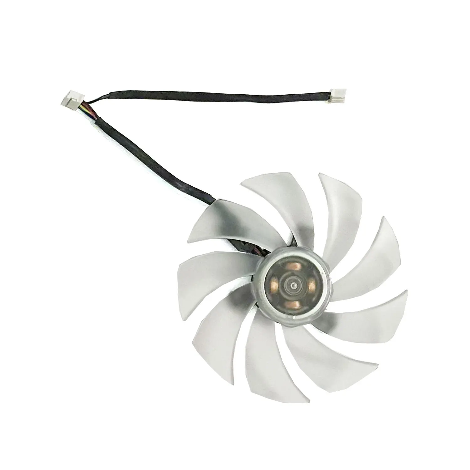 New cooling fan for PowerColor Hellhound Spectral White AMD Radeon™ RX 6650 XT 8GB GDDR6 GPU FAN 98MM 4PIN FD10015H12D