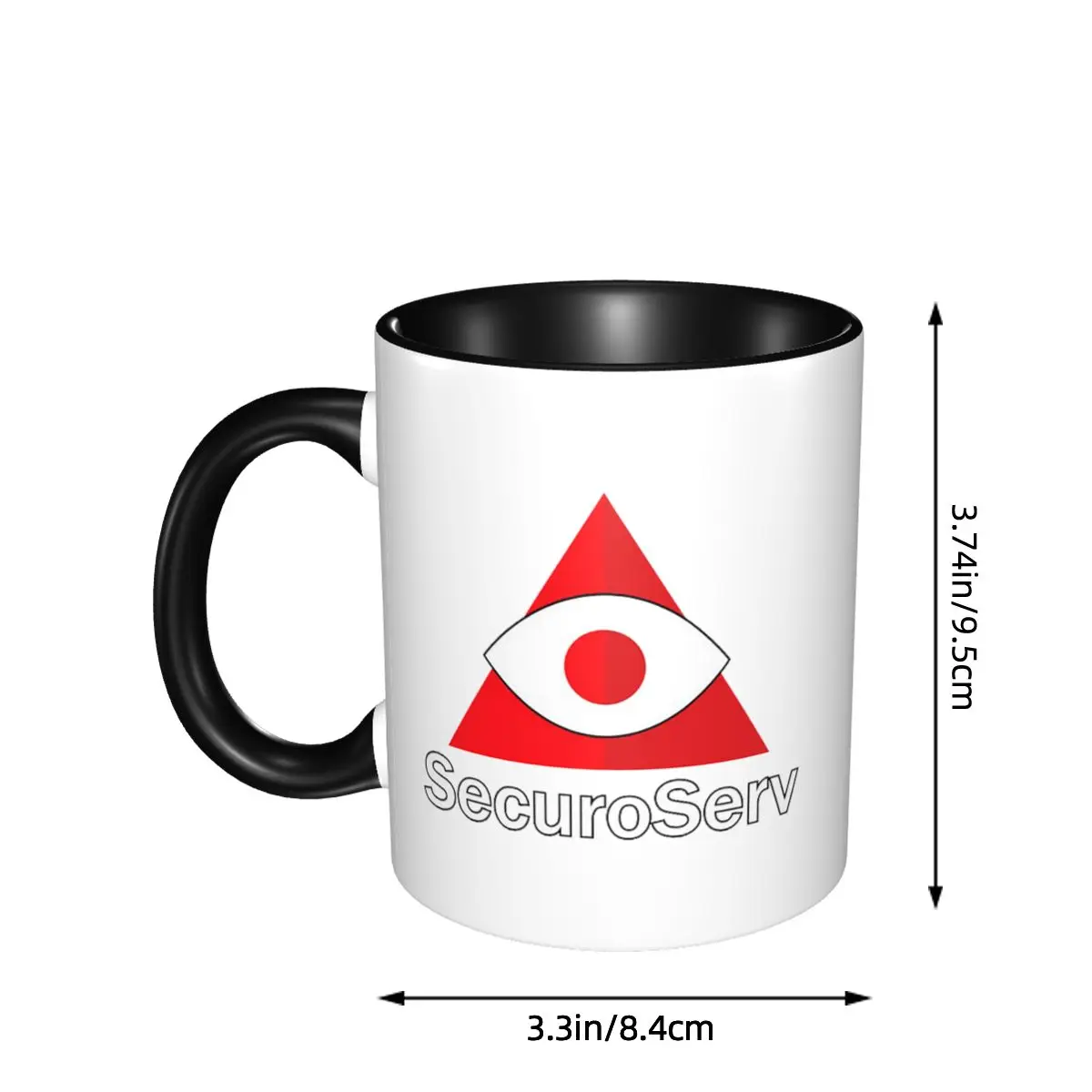 SecuroServ Mug Funny Ceramic Coffee Cups Tea Mugs Milk Cup Drinkware Gifts for Friends
