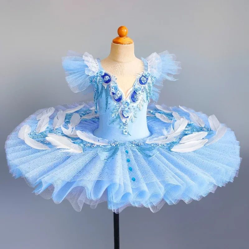 

Детская одежда для танцев, сценические костюмы, наряды для выступлений, летние леотарды для девочек, балетные платья-туту