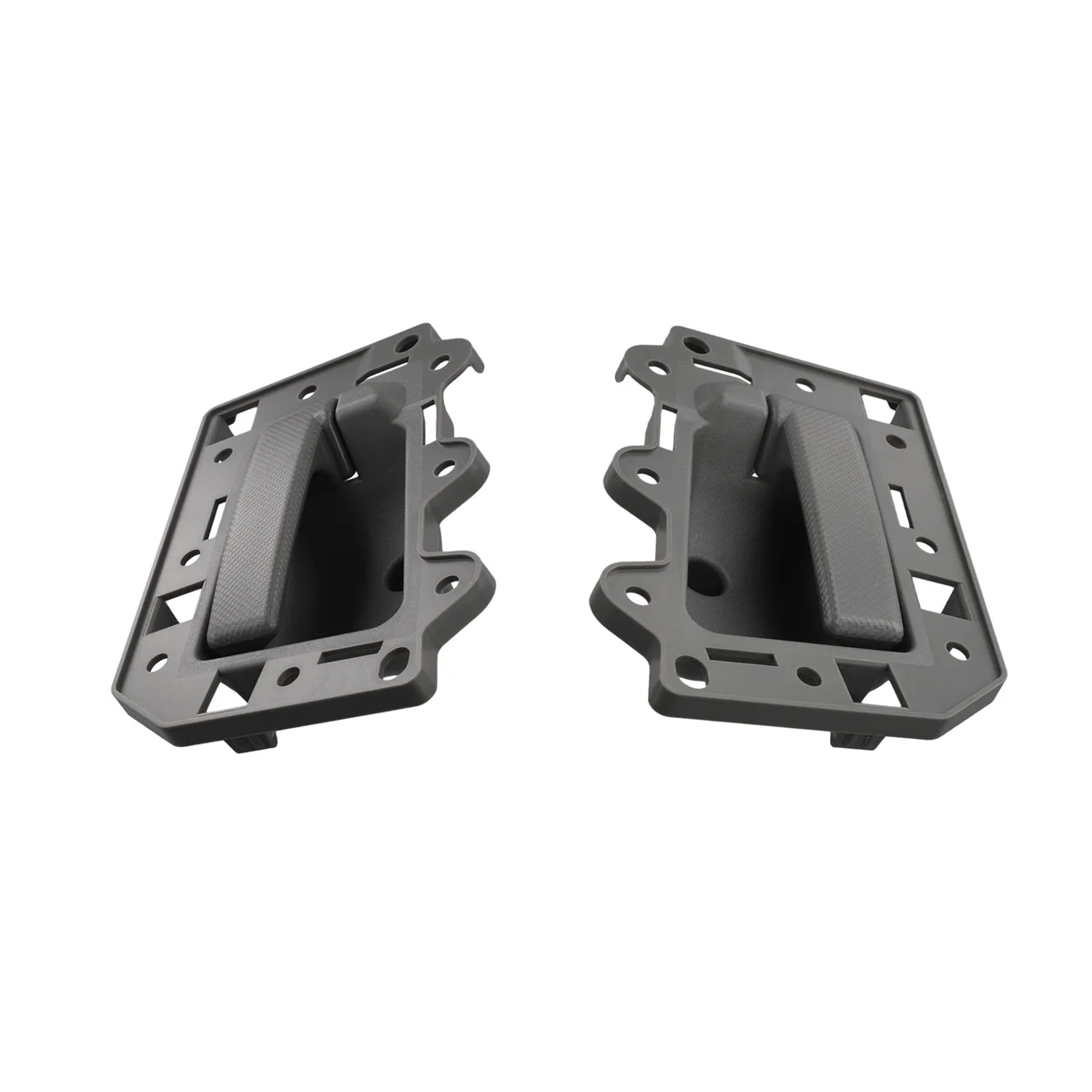 

1Pair Front Inside Door Handle 1JV461J3AA 1JV471J3AA for Jeep Grand Cherokee 05-11 LHD 82139 82134 Inner Door Pull Gray