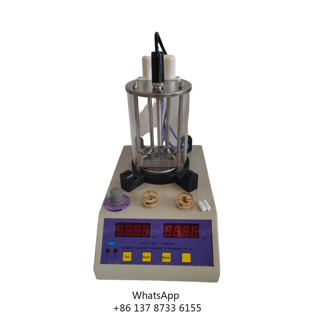 

Машина для испытания асфальту Bitumen Тестер точки смягчения