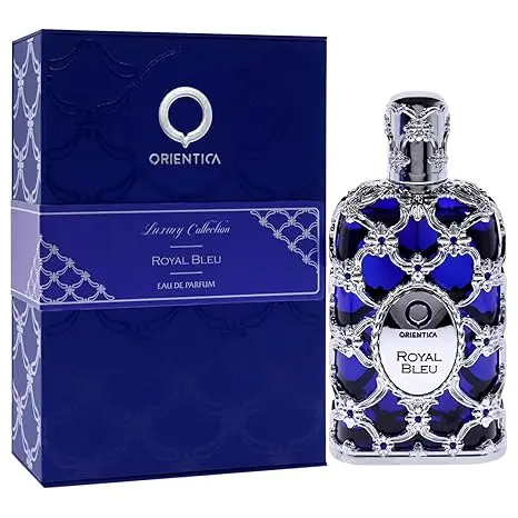 

Orientica Luxury Collection Royal Bleu Eau De Parfum Woody Spicy Vanilla Cardamom Bergamot Lavender Женские духи 2,7 унции / 80 мл