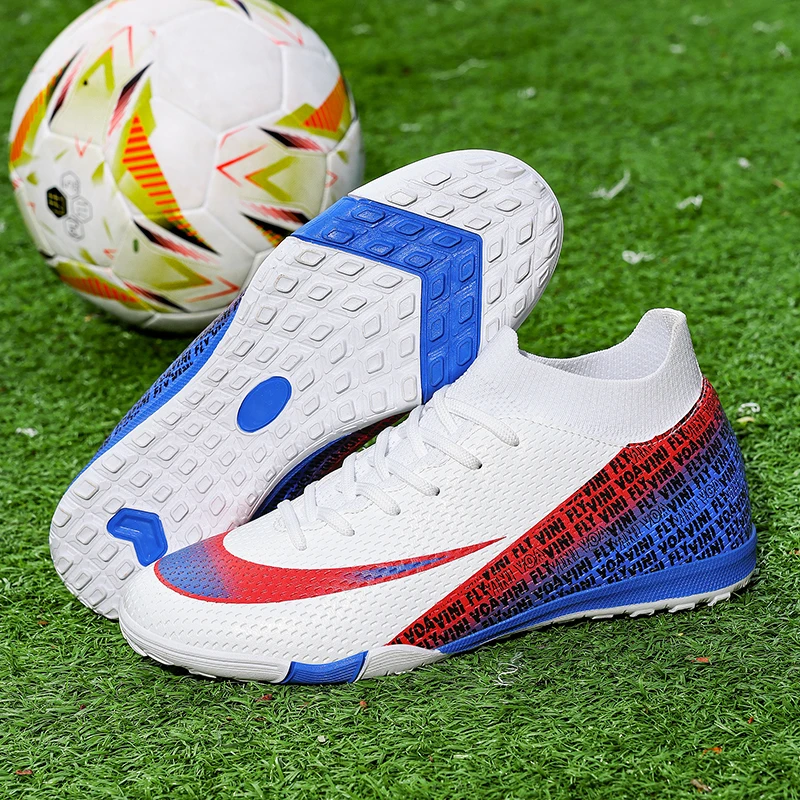 

New Men Soccer Shoes Futsal Sneakers High-quality Match Grass Cleats Football Boots Light Non-Slip Indoor Hot-selling Outdoor