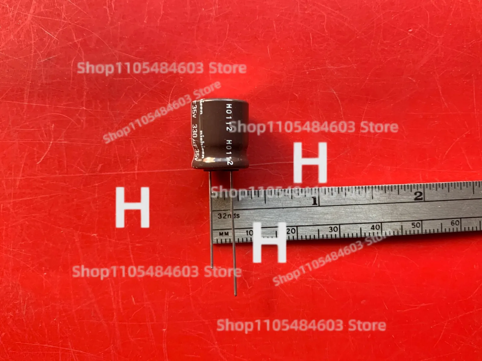10x UPL1V331MHH6 FOR NICHICON CAPACITOR ALUM 330UF 35V 105' RADIAL LOW PROFILE