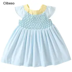 Clibeso 2024 Girl's Children Baby Summer Lovely Charm Classy Noble Fashion Mesh Ventilate Princess Dress Birthday Party Clothes