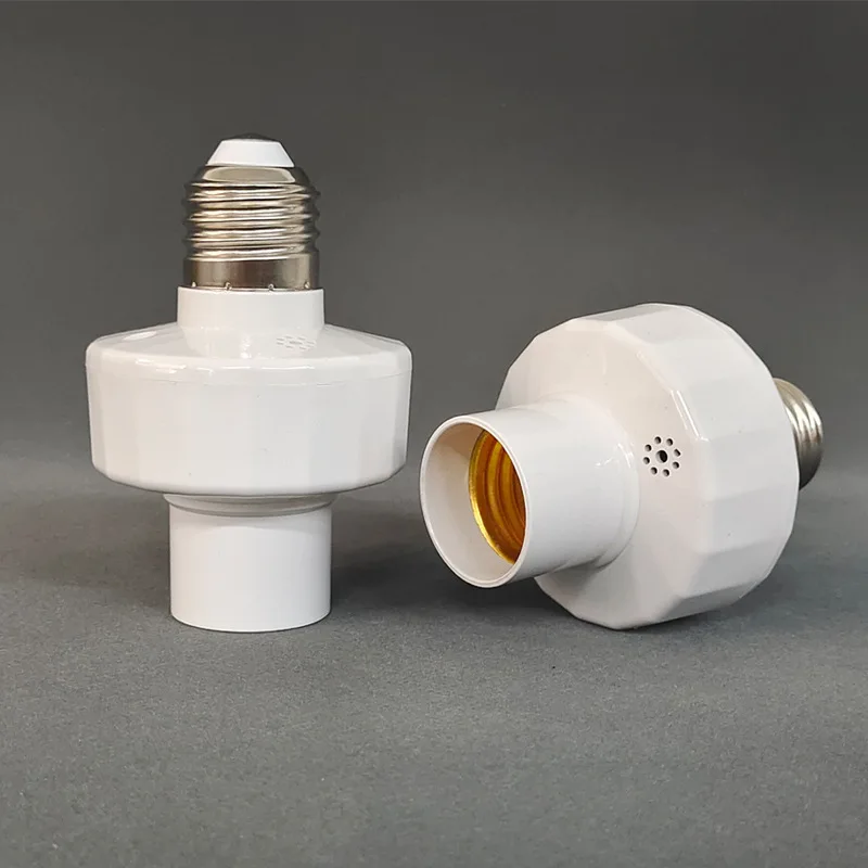 رادار ذكي LED امفولدر E27 إلى E27 LED لمبة قاعدة AC85-265V رادار الاستشعار مقبس عالمي سهل التركيب للاستخدام المنزلي 100 واط