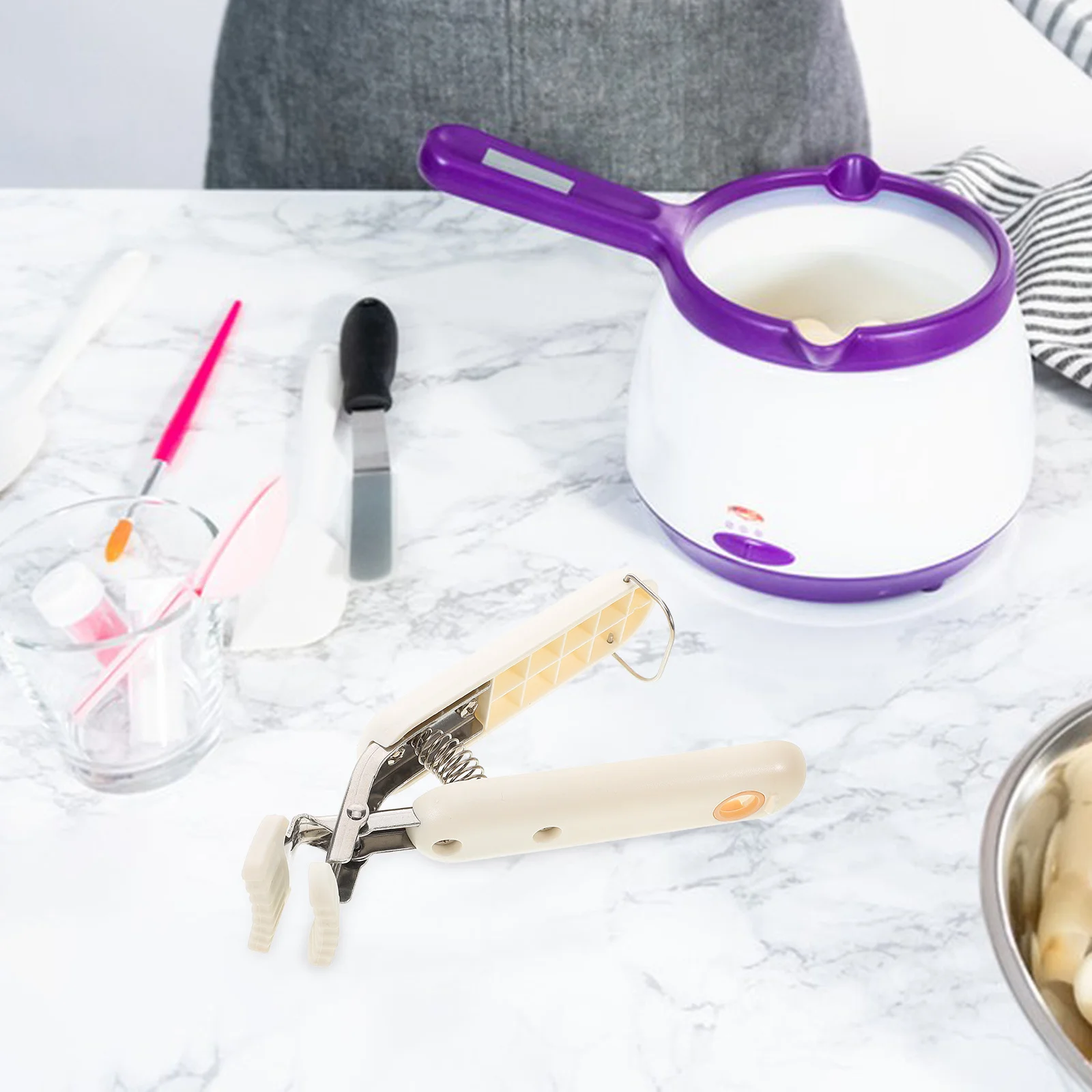 

Multi-Functional Hot Dish Gripper Anti-Scalding Bowl Plate Clip Kitchen Tool Metal Pan Pizza Pot Lifter Stable Non-Slip Reusable