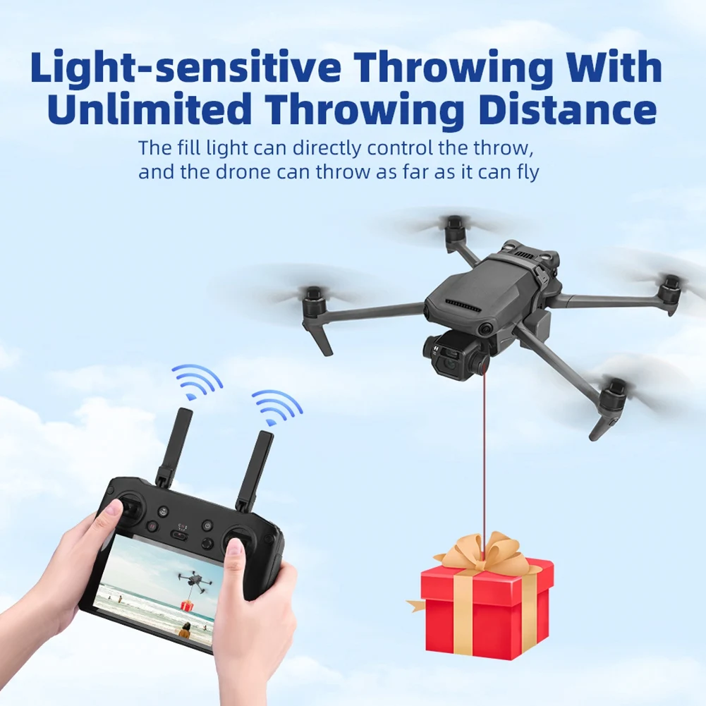 

Excellent! Airdrop System Thrower for DJI Mavic 3/Mavic 3 Pro/Mavic 3 Classic Delivery Advertising Fishing Bait Throwing Gifts